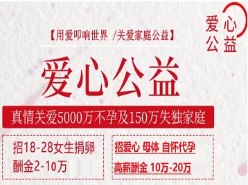 淮阳捐卵助孕生子 爱心志愿者招募